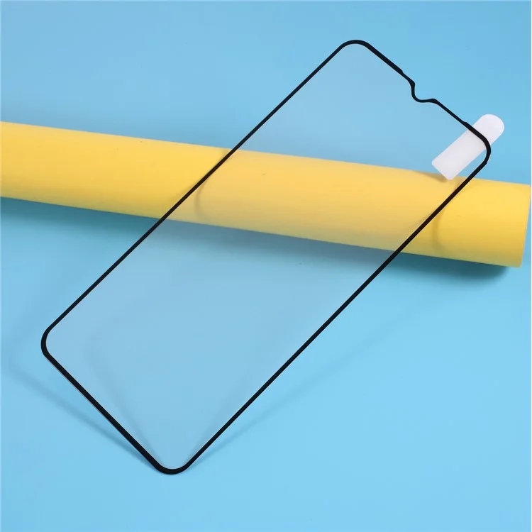 Film de protection d'écran en verre trempé et imprimé au sérigraphie (colle complète) pour Xiaomi Redmi 9A/Redmi 9C