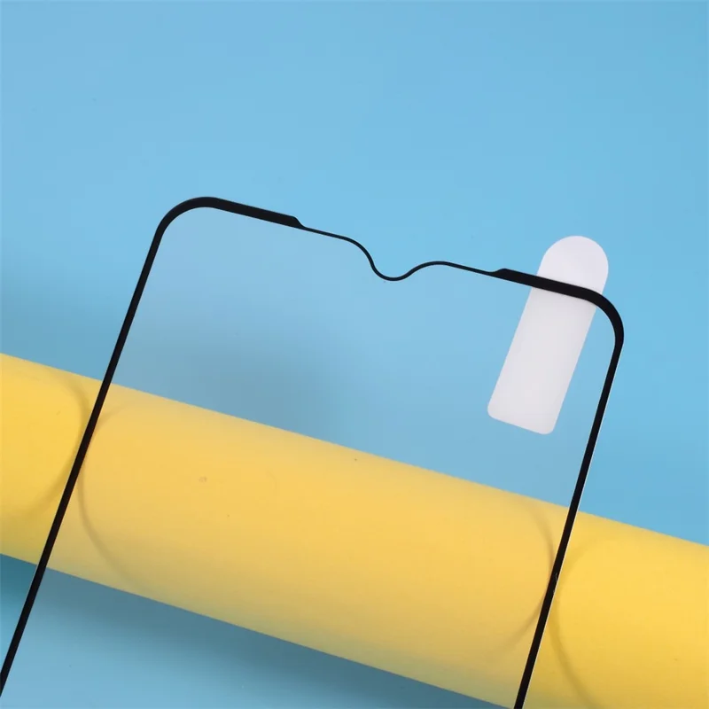 Silk Print Full Size Full Glue Tempered Glass Screen Protector for Oppo Find X2 Lite