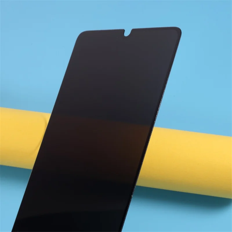 Silk Print Anti-peep Full Screen Tempered Glass Protector for Samsung Galaxy A41 (Global Version)