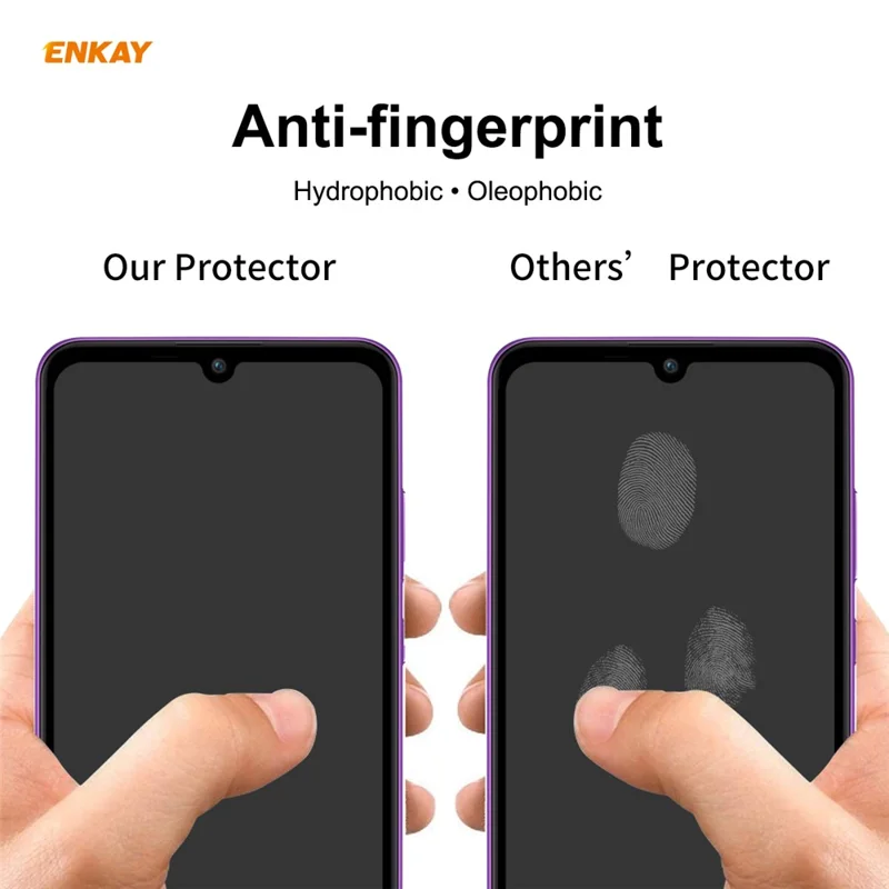 ENKAY HAT PRINCE Volledige Lijm Volledige Maat 0,26 mm 9H 2.5D Gehard Glas Screenprotector voor Samsung Galaxy M31 / Galaxy M21