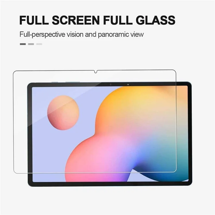 2.5D Arc Edge Full Size Tempered Glass Screen Film for Samsung Galaxy Tab S9+ / S7+ / Tab S7 FE / Tab S8+