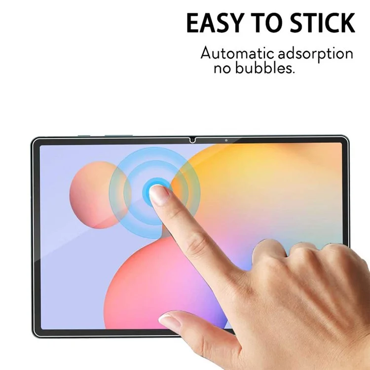 2.5D Arc Edge Full Size Tempered Glass Screen Film for Samsung Galaxy Tab S9+ / S7+ / Tab S7 FE / Tab S8+