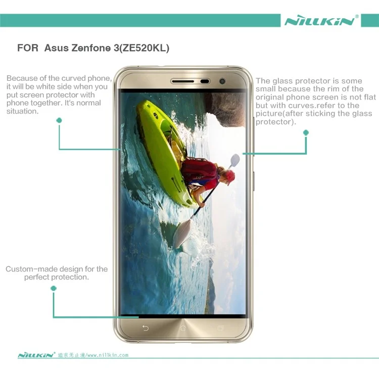 NILLKIN for Asus Zenfone 3 ZE520KL Matte Anti-scratch Screen Protective Film