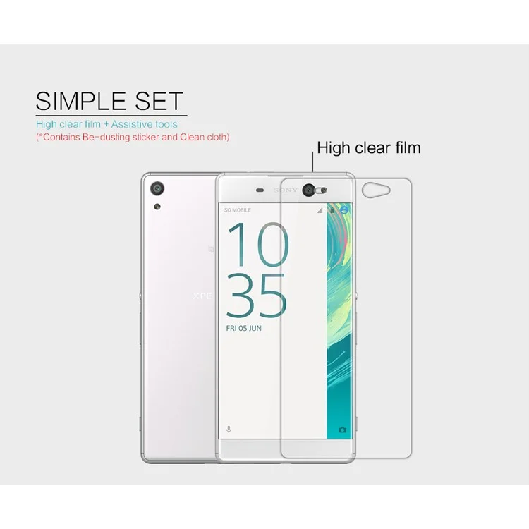 NILLKIN Anti-fingerprint HD Clear Screen Protector for Sony Xperia XA Ultra