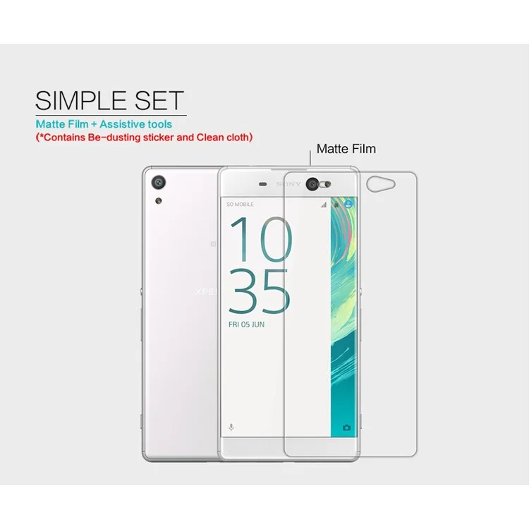 NILLKIN Matte Anti-scratch Screen Protector Film for Sony Xperia XA Ultra
