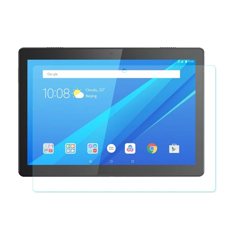 ENKAY Película de vidrio templado de 0,33 mm, 9H, 2,5D, borde curvo para la Lenovo Smart Tab M10 de 10,1 pulgadas 