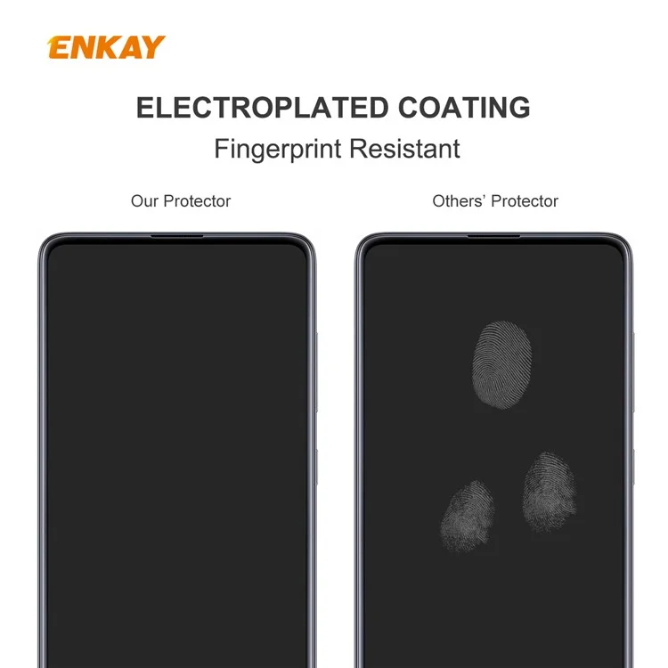 ENKAY HAT PRINCE 0.26mm Tempered Glass Screen Protector 9H 2.5D Arc Edge for Samsung Galaxy M31s