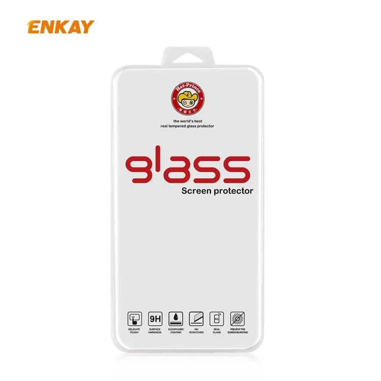 ENKAY HAT PRINCE 0.26mm Tempered Glass Screen Protector 9H 2.5D Arc Edge for Samsung Galaxy M31s