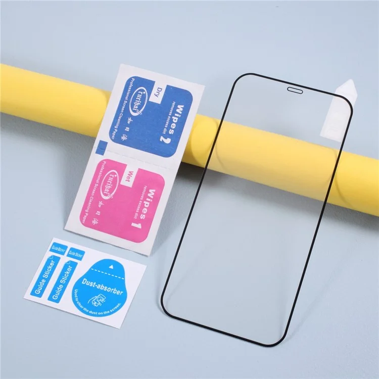 RURIHAI 2.5D Solid Defense Tempered Glass Screen Protector für iPhone 12 Pro/12