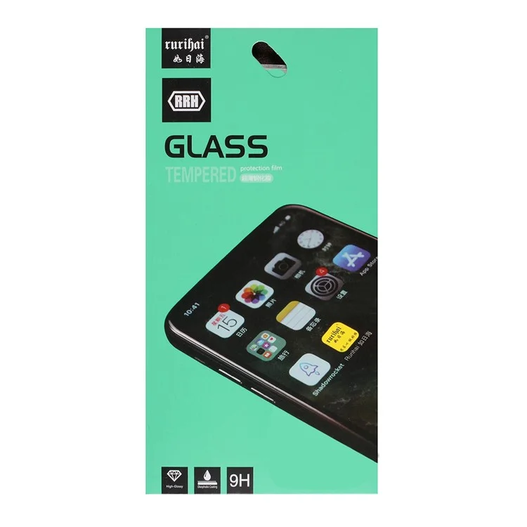 Protecteur D'écran en Verre Trempé de Défense Solide Rurihai 2.5D Pour Iphone 12 Pro / 12