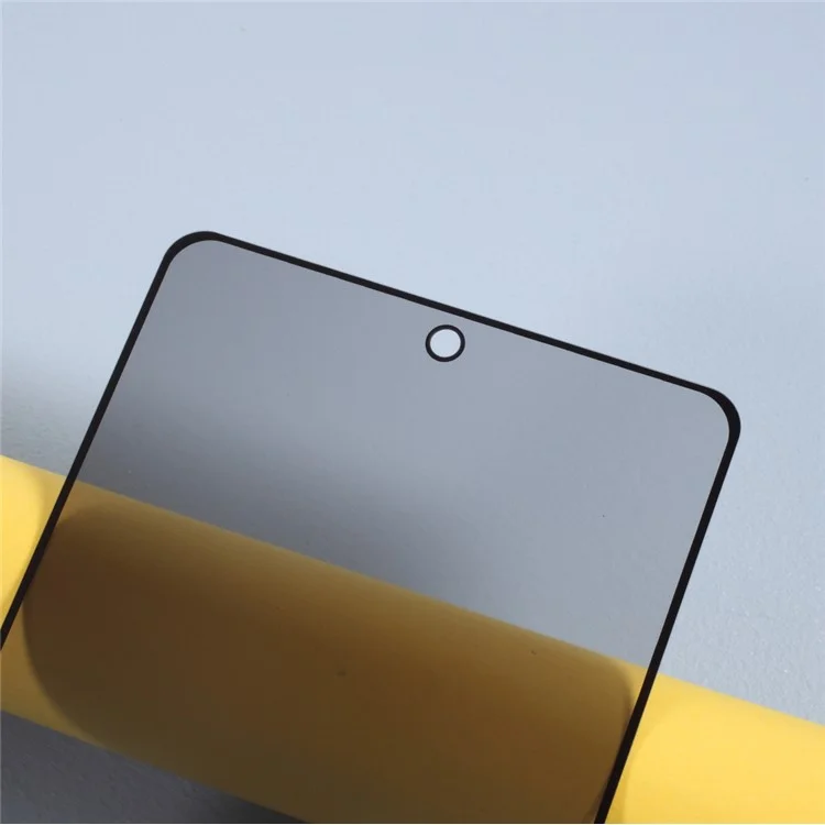 Silk Printing 3D Curved Full Coverage Anti-peep Tempered Glass Protector Film for Samsung Galaxy Note20 4G/5G [without Fingerprint Lock]