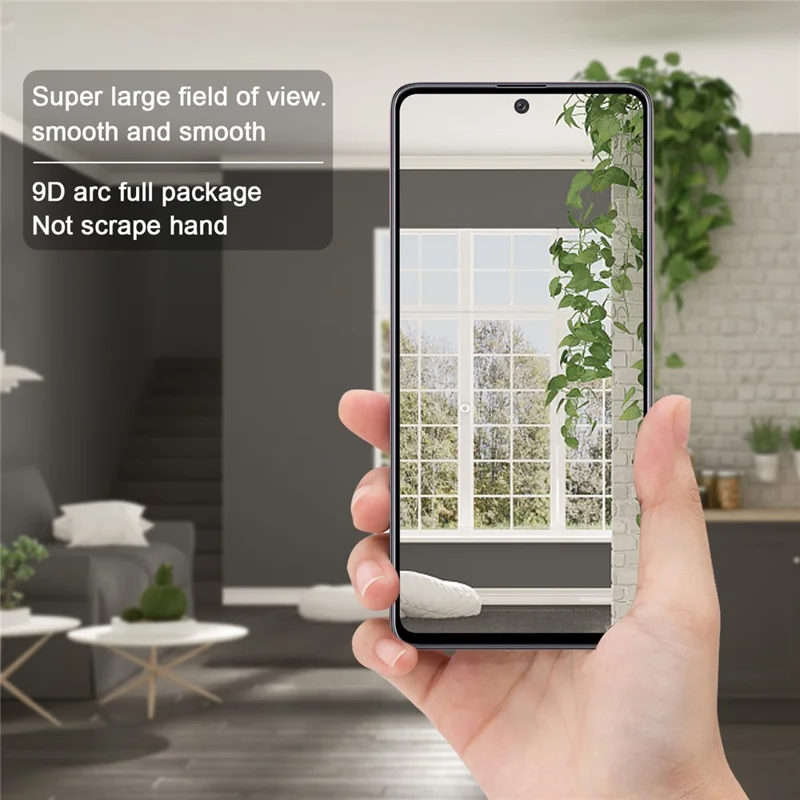 Защитное стекло 9D Full Covering Tempered Glass для Samsung Galaxy A71 SM-A715