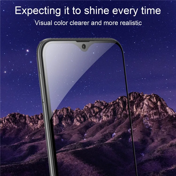 Protecteur d'écran en verre trempé 9D Full Covering pour Samsung Galaxy A70