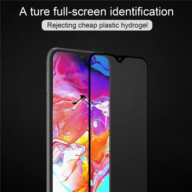Protecteur d'écran en verre trempé 9D Full Covering pour Samsung Galaxy A70