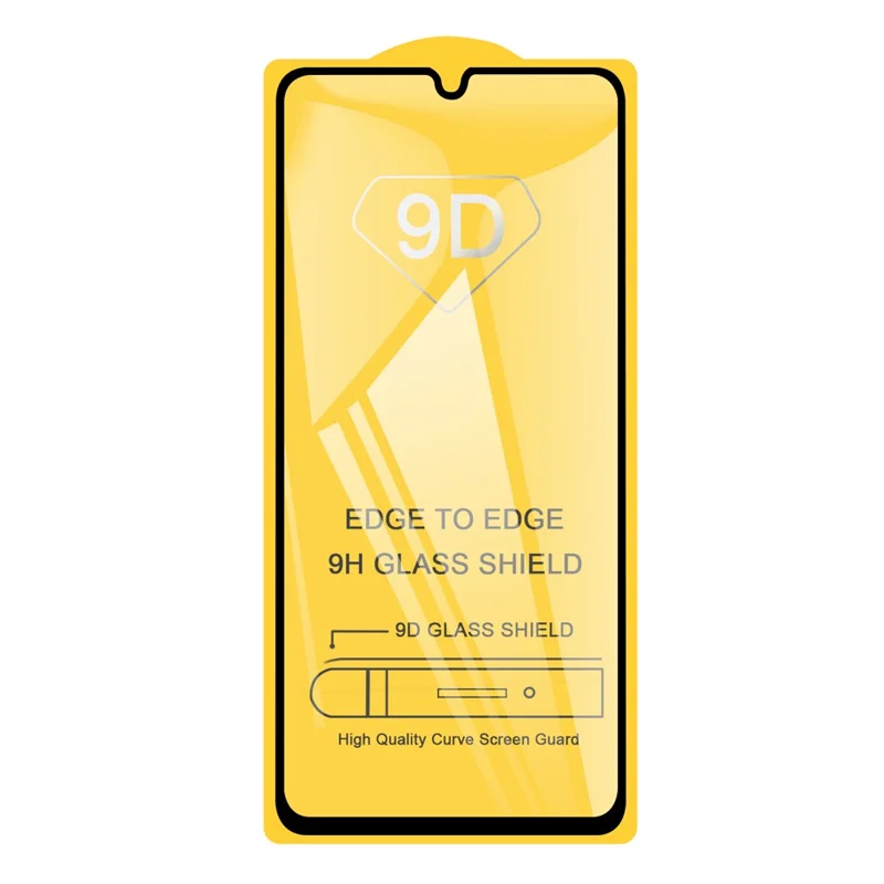 9D Full Covering Tempered Glass Screen Protector für Samsung Galaxy A41 (Globale Version)