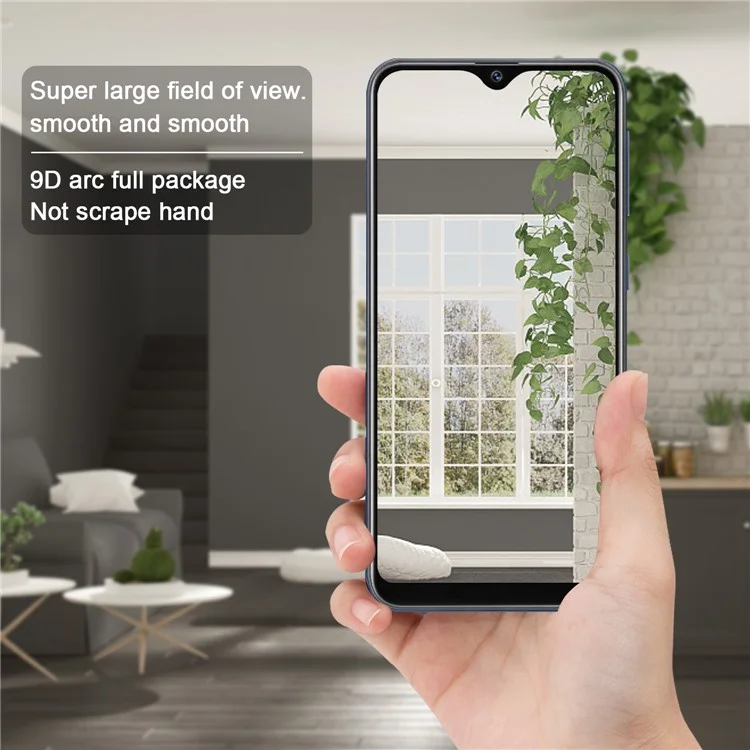 9D Full Covering Tempered Glass Screen Protector for Samsung Galaxy A10e