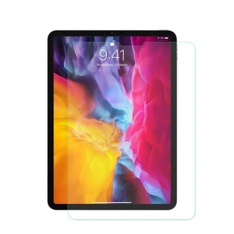 Enkay 0,33 mm 9h 2,5d Lichtbogenkante Temperiertes Gla-screen Guard Film Für Ipad Air (2020)/luft (2022)/Pro 11-zoll (2021) (2020) (2018)