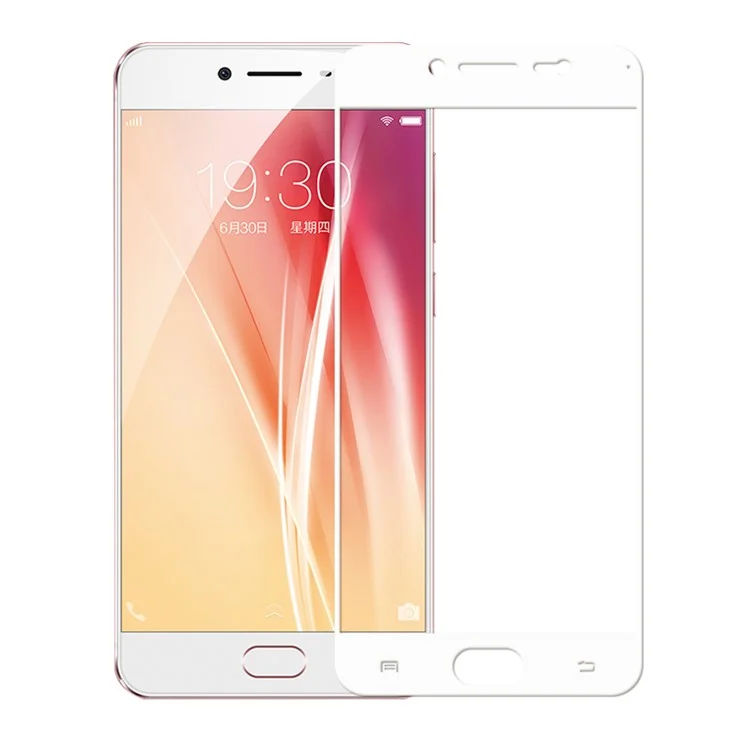BENKS Magic OKR+PRO for Vivo X7 Full Size Tempered Glass Screen Protector 9H 0.3mm - White