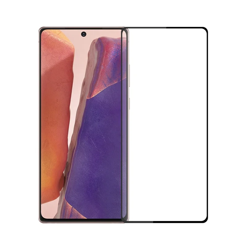 MOFI for Samsung Galaxy Note20 4G/5G 2.5D 9H Full Size (Support Ultrasonic Fingerprint Unlock) Tempered Glass Screen Film (Full Glue)