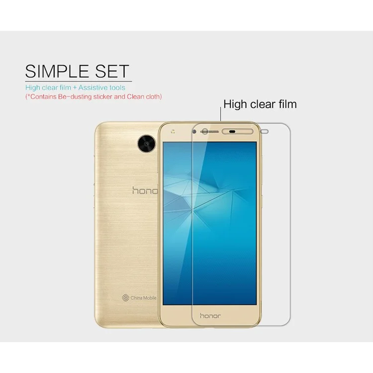 NILLKIN Anti-fingerprint HD Clear Screen Protector for Huawei Y5II Y5 II / Honor 5