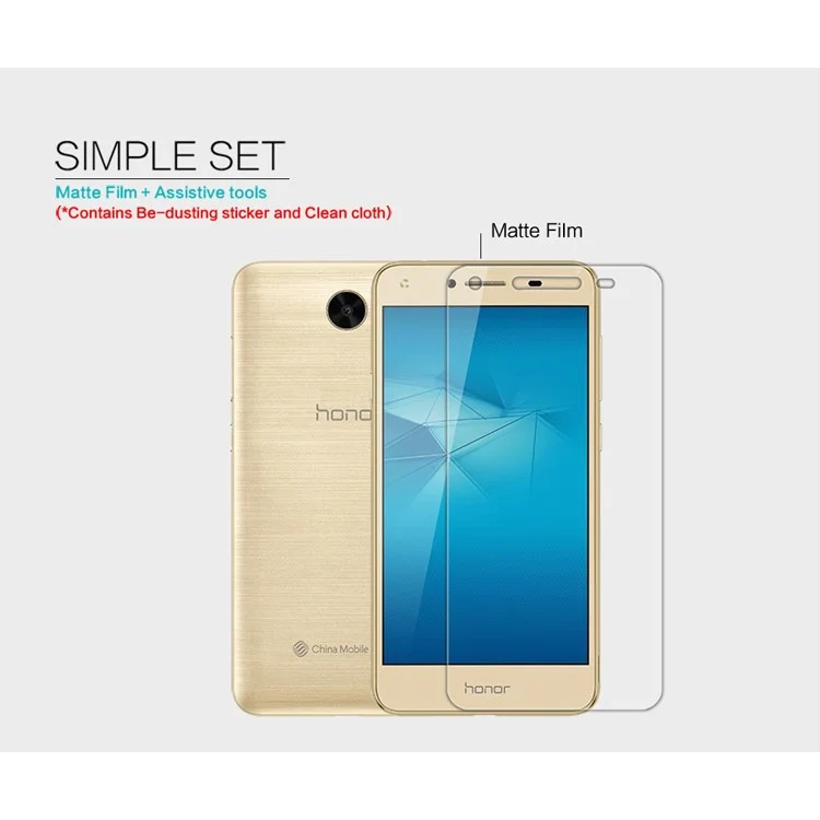 NILLKIN Matte Anti-scratch Screen Protector Film for Huawei Y5II Y5 II / Honor 5
