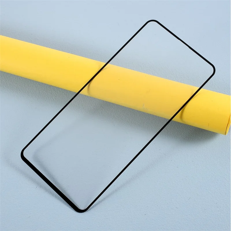 RURIHAI 0,26 mm 2,5D buet fuldlimet limforsynet herdet glas skærmprotector til Samsung Galaxy A51 SM-A515 - Sort