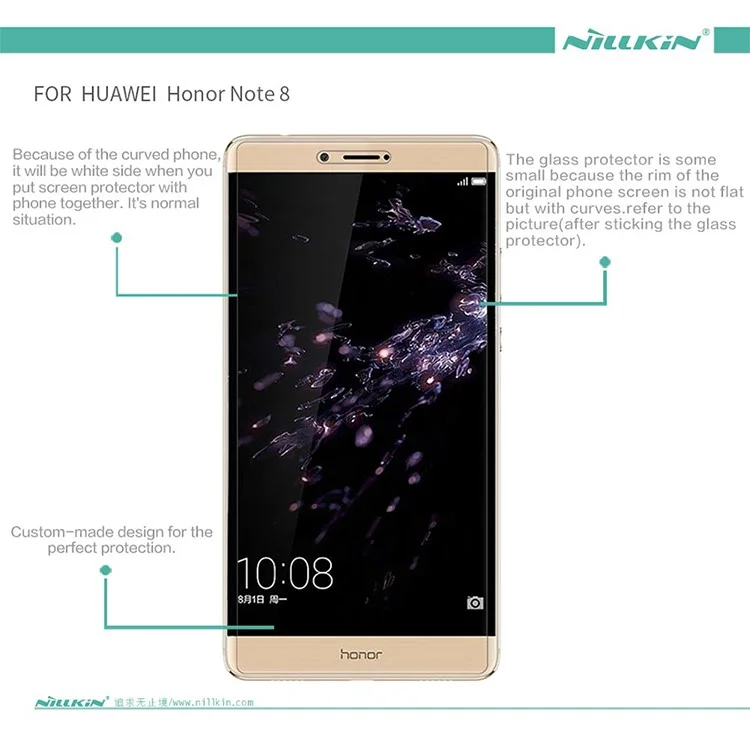 NILLKIN Matte Anti-scratch Screen Guard Film for Huawei Honor Note 8