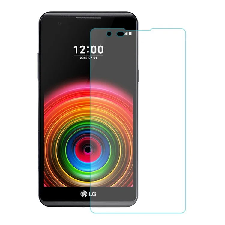 For LG X Power Tempered Glass Screen Protector Film 0.25mm (Arc Edge)