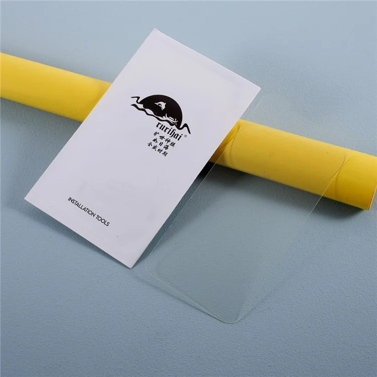 RURIHAI 2.5D 0.26 mm Película protectora de vidrio templado HD para pantalla de iPhone XR/11 de 6.1 pulgadas 