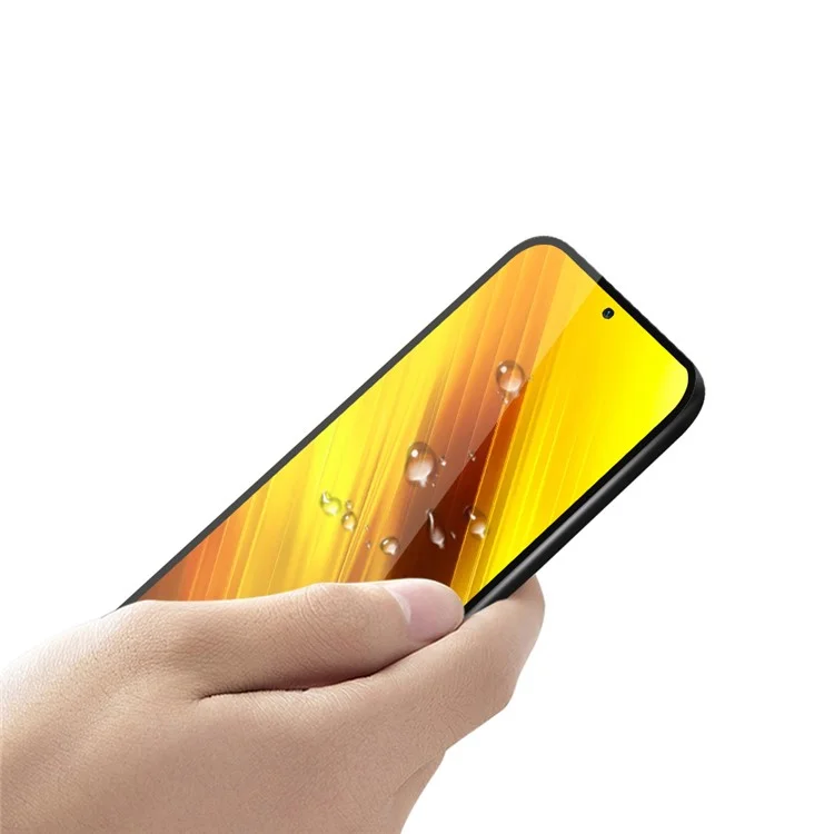 MOFI 2.5d 9H Vollkleber Temperierer Glasschriftenfilm Für Xiaomi Poco X3/Poco X3 NFC