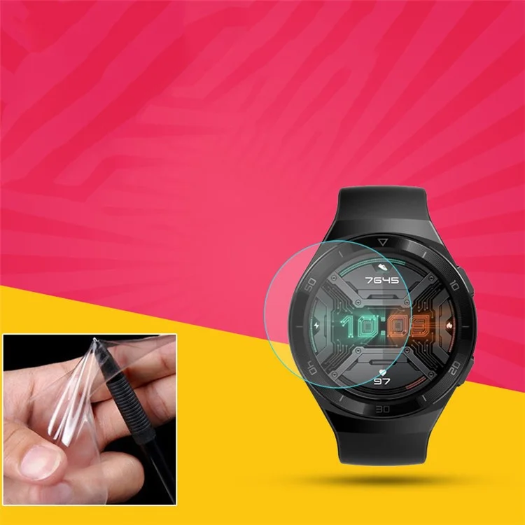 Protetor de Tela de TPU Antiexplosão para Huawei Watch GT 2e 42mm Filme Ultralimpo