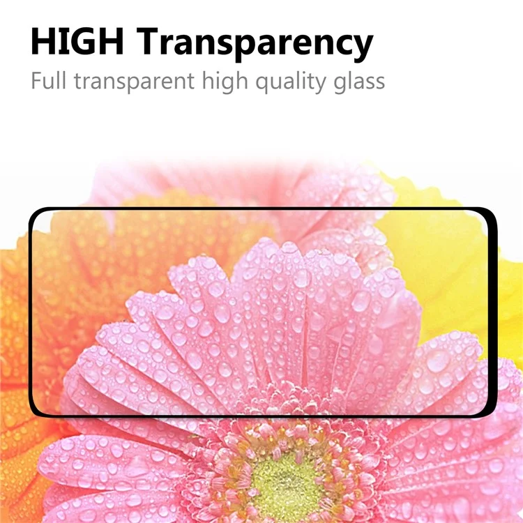 Vollständiger Glue-Vollgrößen-Tempered-Glass-Bildschirmschutz für Xiaomi Mi 10T Pro 5G - Schwarz