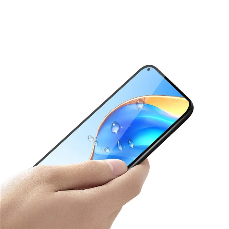 Protecteur d'écran en verre trempé anti-explosion à couverture totale (colle complète) pour Xiaomi Mi 10T 5G/10T Pro 5G PINWUYO