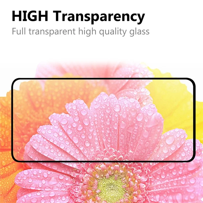 Complete Covering Tempered Glass Screen Protector for Xiaomi Mi 10T 5G Full Glue Black Edges