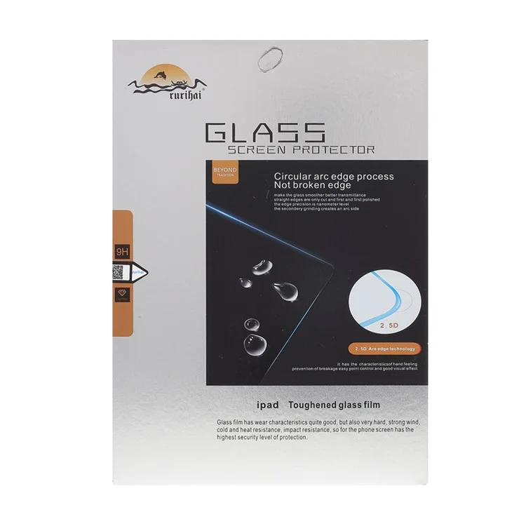 RURIHAI 0.18mm 2.5D Full Glue Tempered Glass Full Size Screen Protector для Samsung Galaxy Tab S9 / S7 / S8