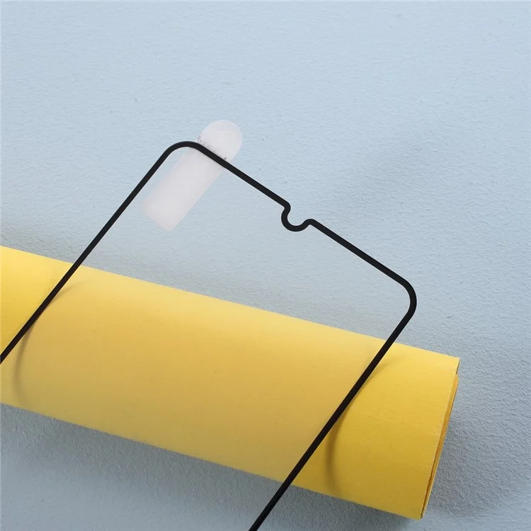 Film de protection d'écran en verre trempé à couverture intégrale avec impression de soie (colle complète) pour Samsung Galaxy A42 5G