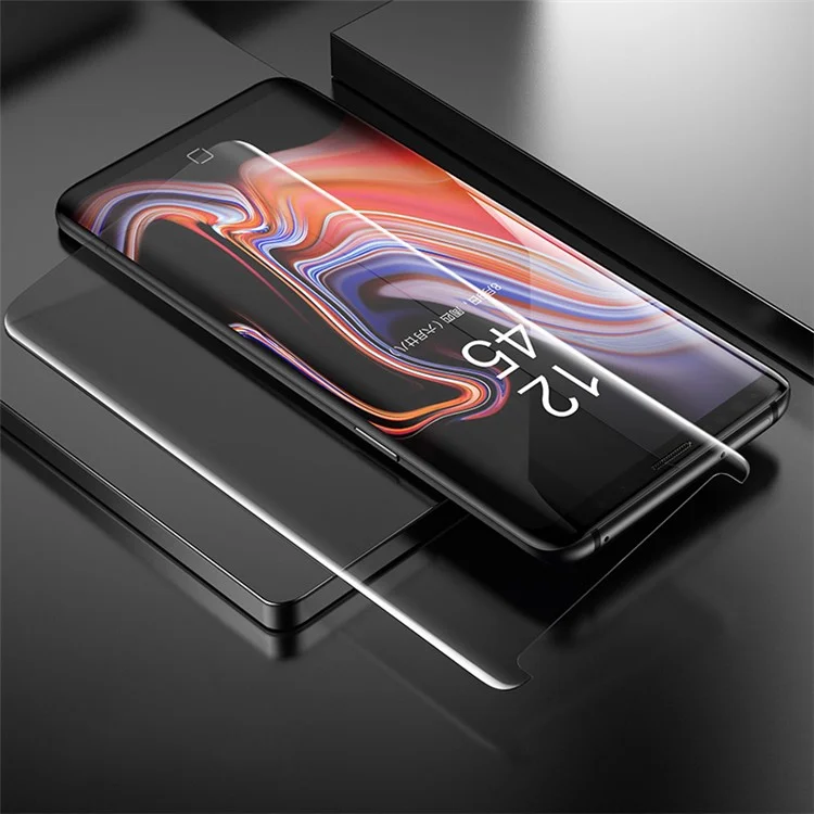 MOCOLO 3D Curved UV Liquid Tempered Glass Full Screen Protector Full Glue per Samsung Galaxy Note9 N960/Note 8