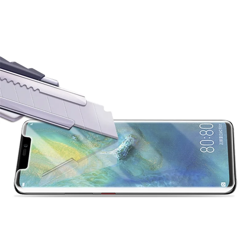 MOCOLO 3D Curved Complete Coverage Film for Huawei Mate 20 Pro UV Liquid Tempered Glass Screen Protector