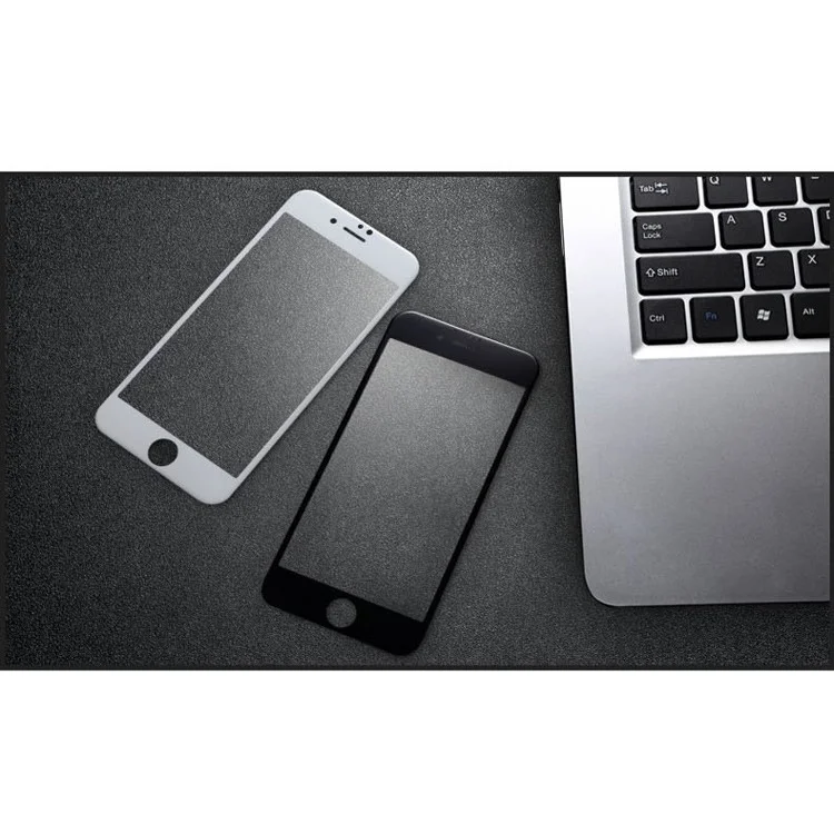 TOTU for iPhone 7 Plus 5.5 3D Curved Tempered Glass Screen Film - Black