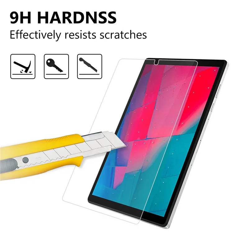 Film de protection d'écran en verre trempé à bord incurvé 2.5D pour Lenovo Tab M10 HD Gen 2 TB-X306F / TB-X306X