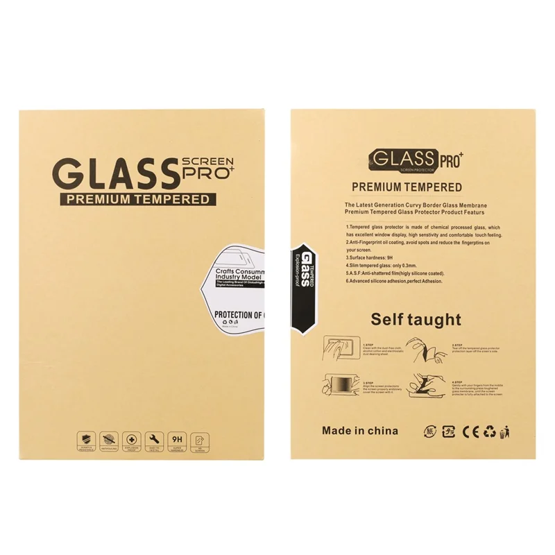 Full Coverage Tempered Glass Screen Protector Film Straight Edge for Lenovo Tab P11 Pro