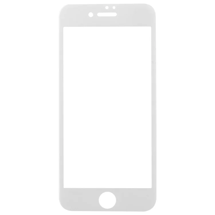 MOMAX for iPhone 7 Plus Glossy Full Size Curved Nanometer Tempered Glass Screen Protector 0.2mm - White