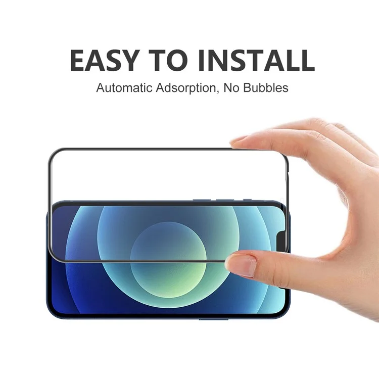 2 Stück / Set ENKAY HAT PRINCE Full Glue Complete Covering Tempered Glass Screen Protector für iPhone 12 Pro / iPhone 12