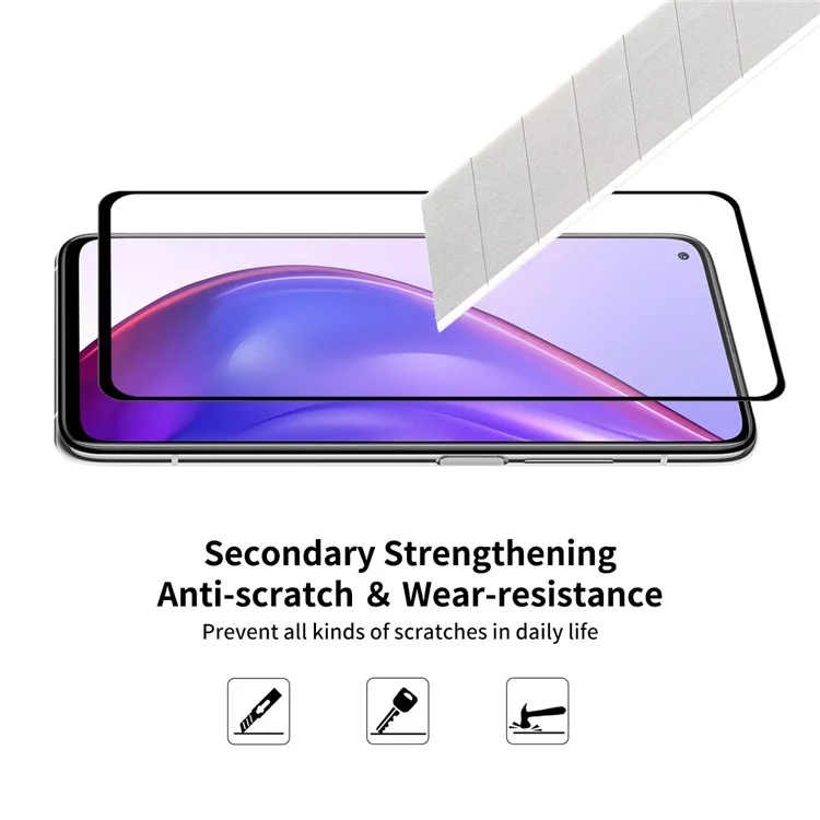 ENKAY HAT PRINCE Protection en verre trempé Pleine colle Pleine couverture pour Xiaomi Mi 10T 5G / Mi 10T Pro 5G / Mi 10T Lite 5G 