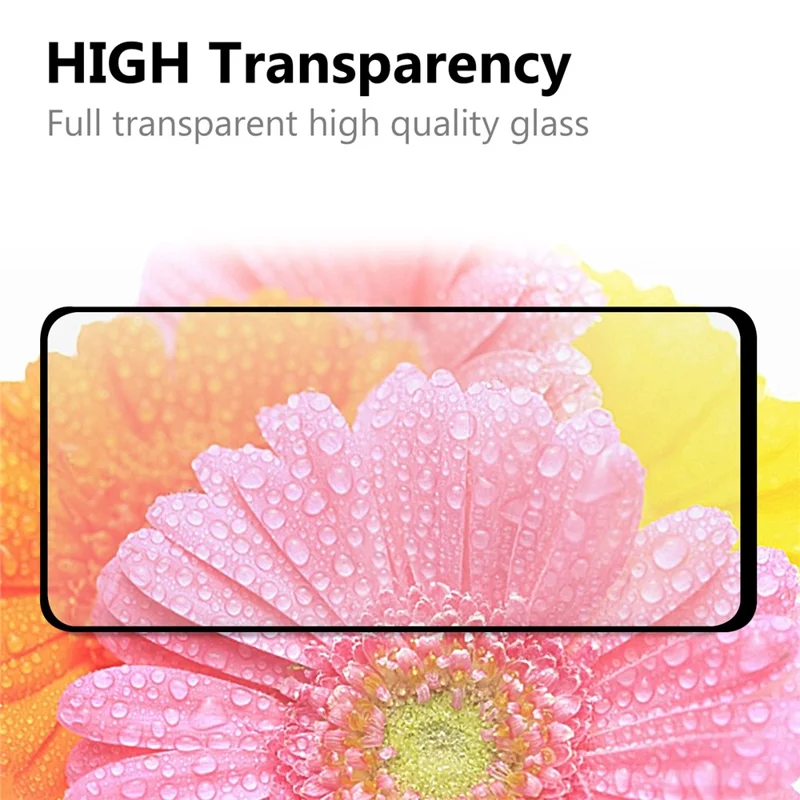 Full Glue Full Size Tempered Glass Screen Protector for Huawei P smart 2021 / Y7a