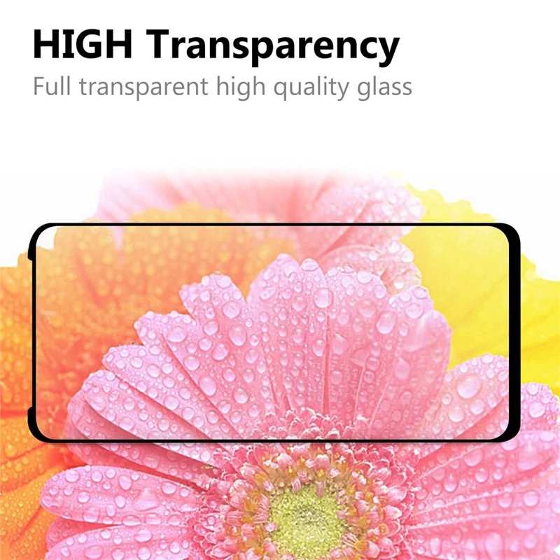 Full Coverage Full Glue Tempered Glass Screen Protector for Motorola Moto G9 Plus