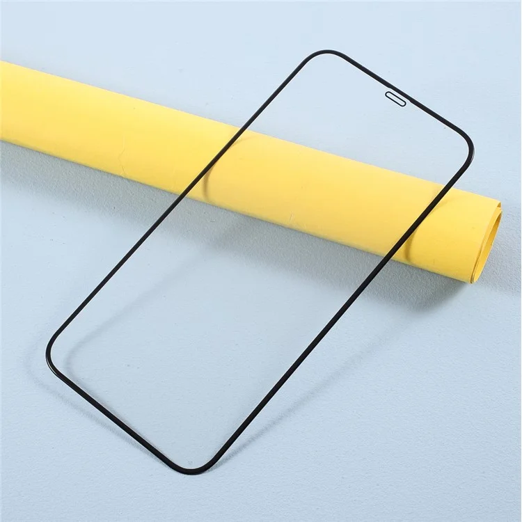 6D Full Size Cold Carving Tempered Glass Screen Film (Full Glue) for iPhone 12 / 12 Pro