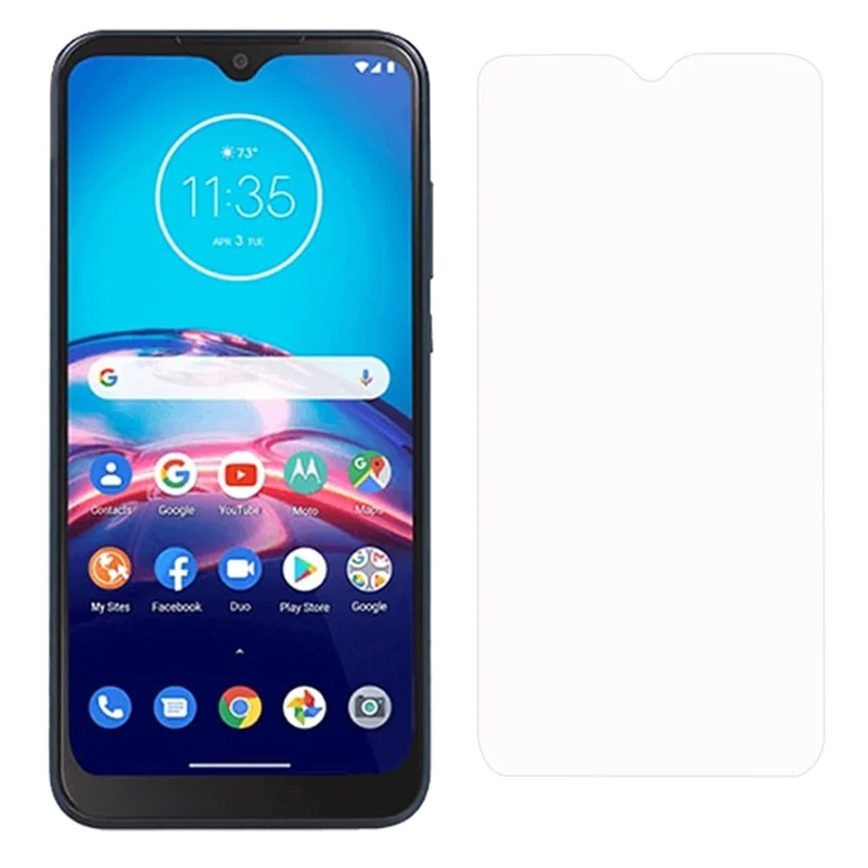 2.5D Arc Edge Tempered Glass Screen Protector Film for Motorola Moto E7