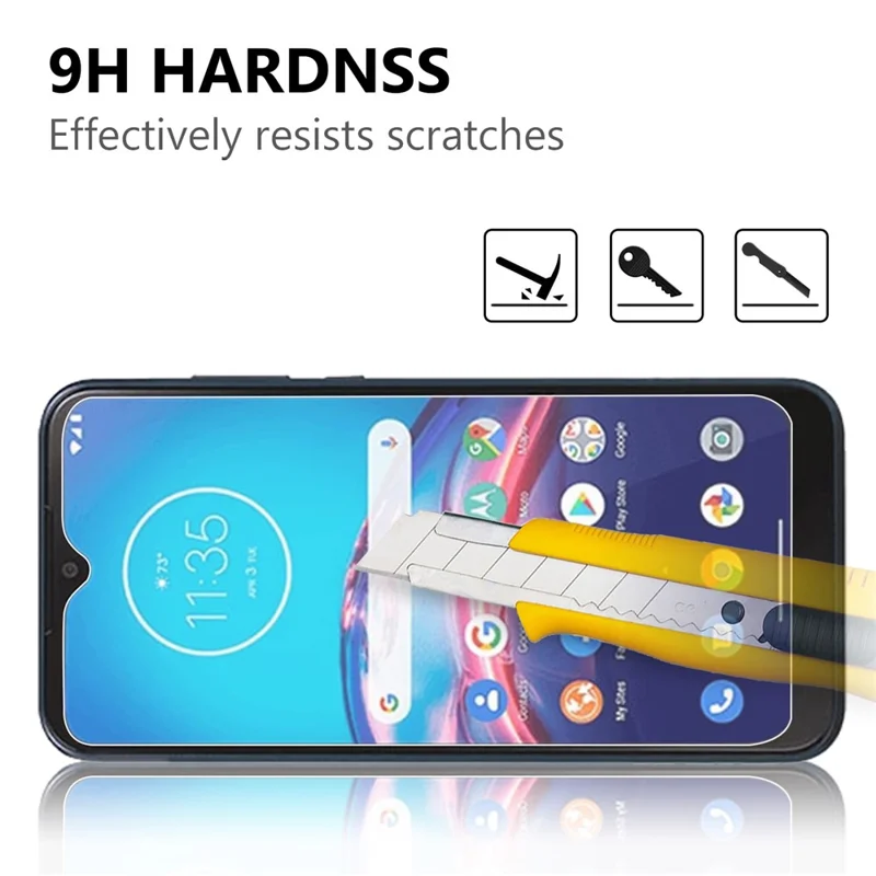 2.5D Arc Edge Tempered Glass Screen Protector Film for Motorola Moto E7
