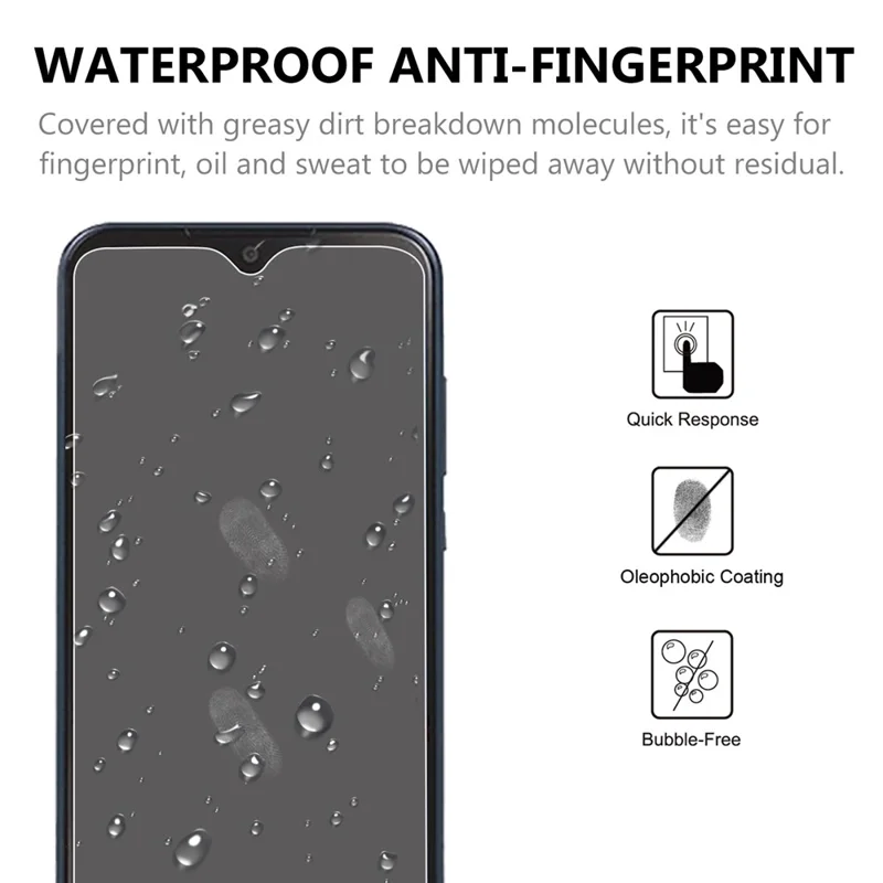 2.5D Arc Edge Tempered Glass Screen Protector Film for Motorola Moto E7